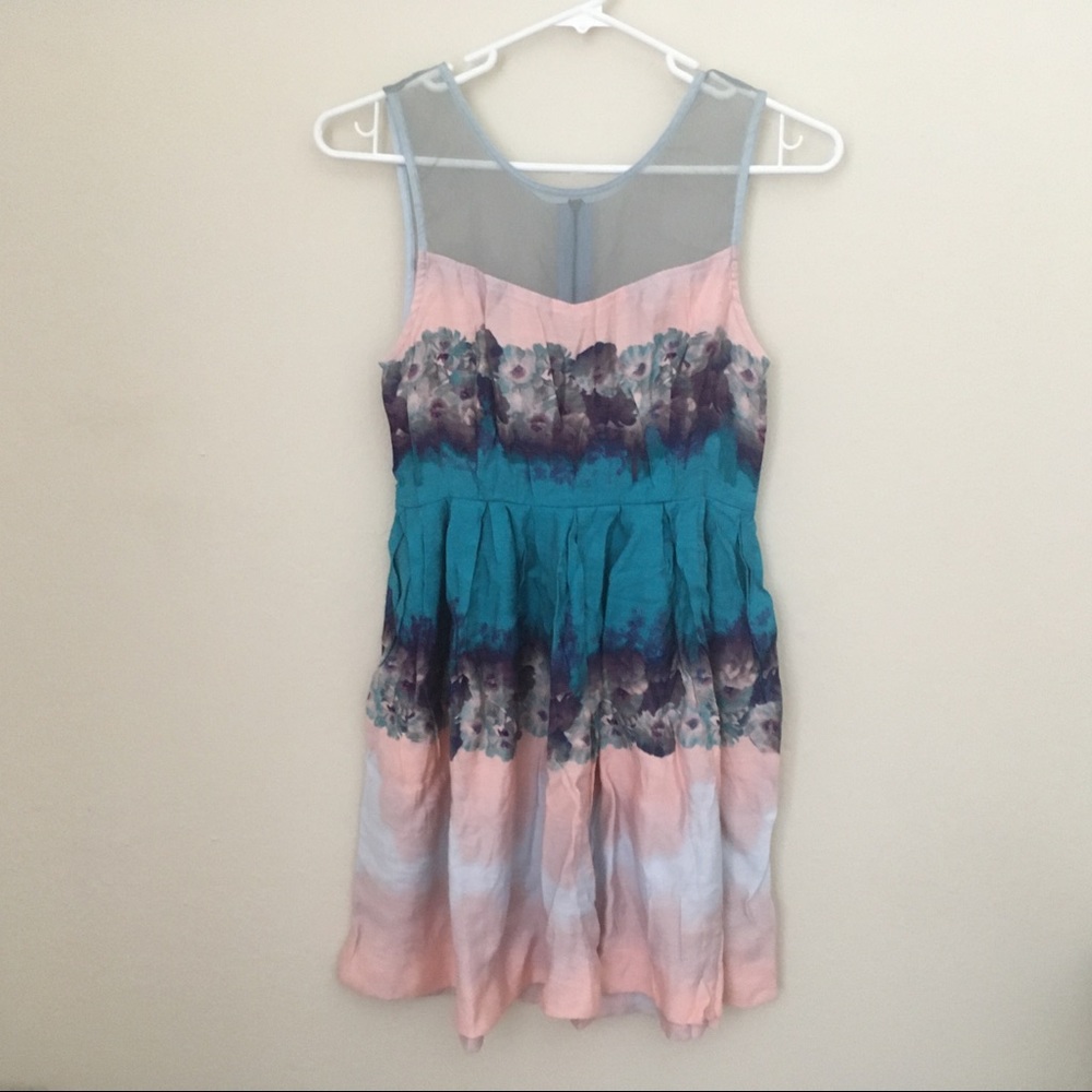 Urban Outfitters Floral Ombre Dress